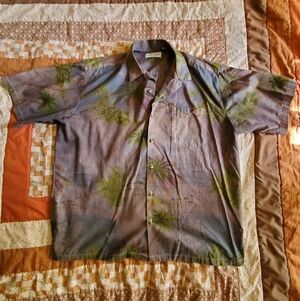 Tori Richard Uniforms Size XL Hawaiian Shirt GUC.